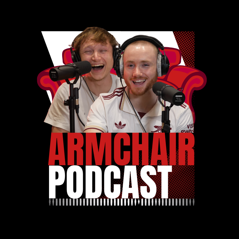 The ArmChair Podcast logo