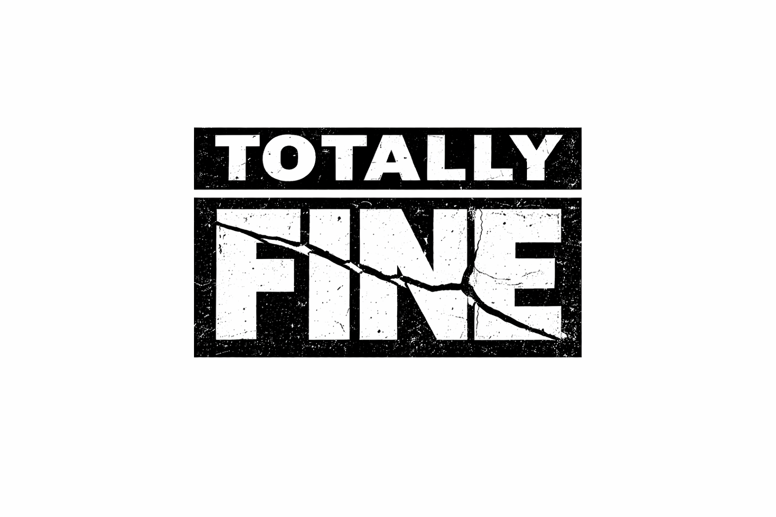 Totally Fine Show logo